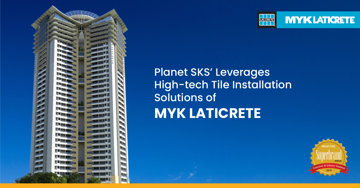 Build faster and cheaper with MYK Laticrete tile fixing systems