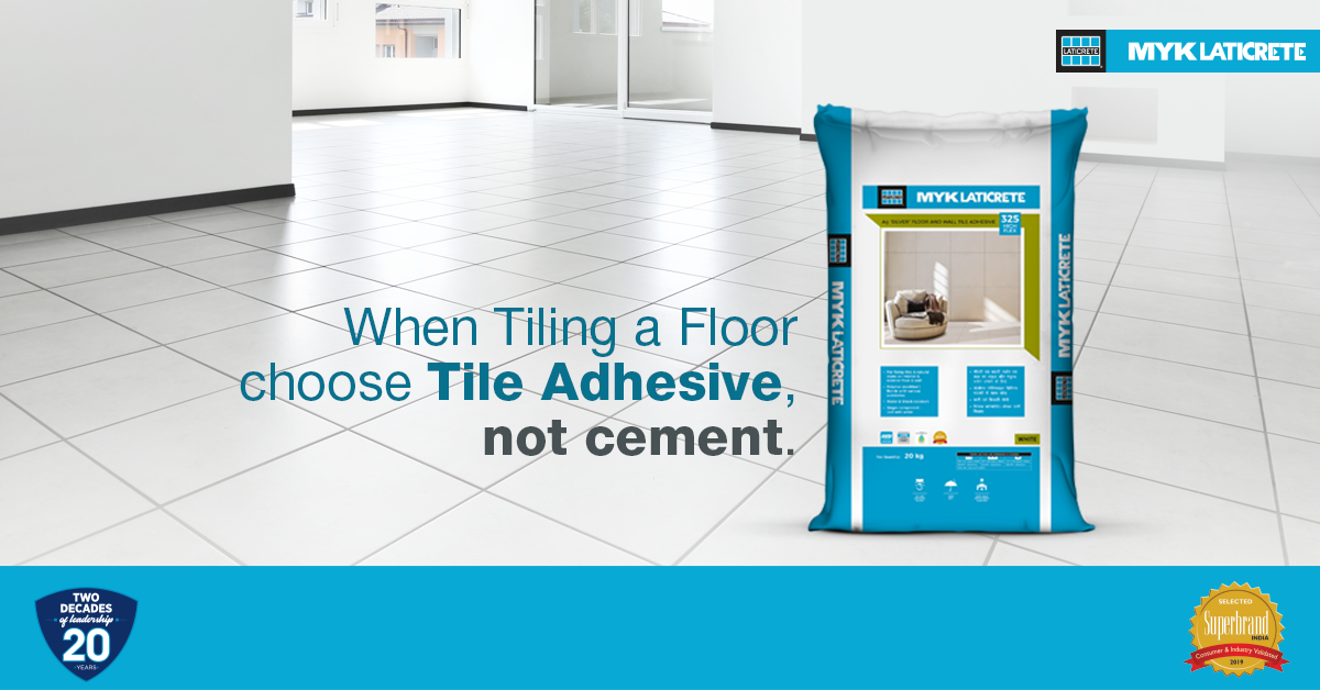Tile Adhesives Vs Cement Myk, How To Adhesive Tile Floor